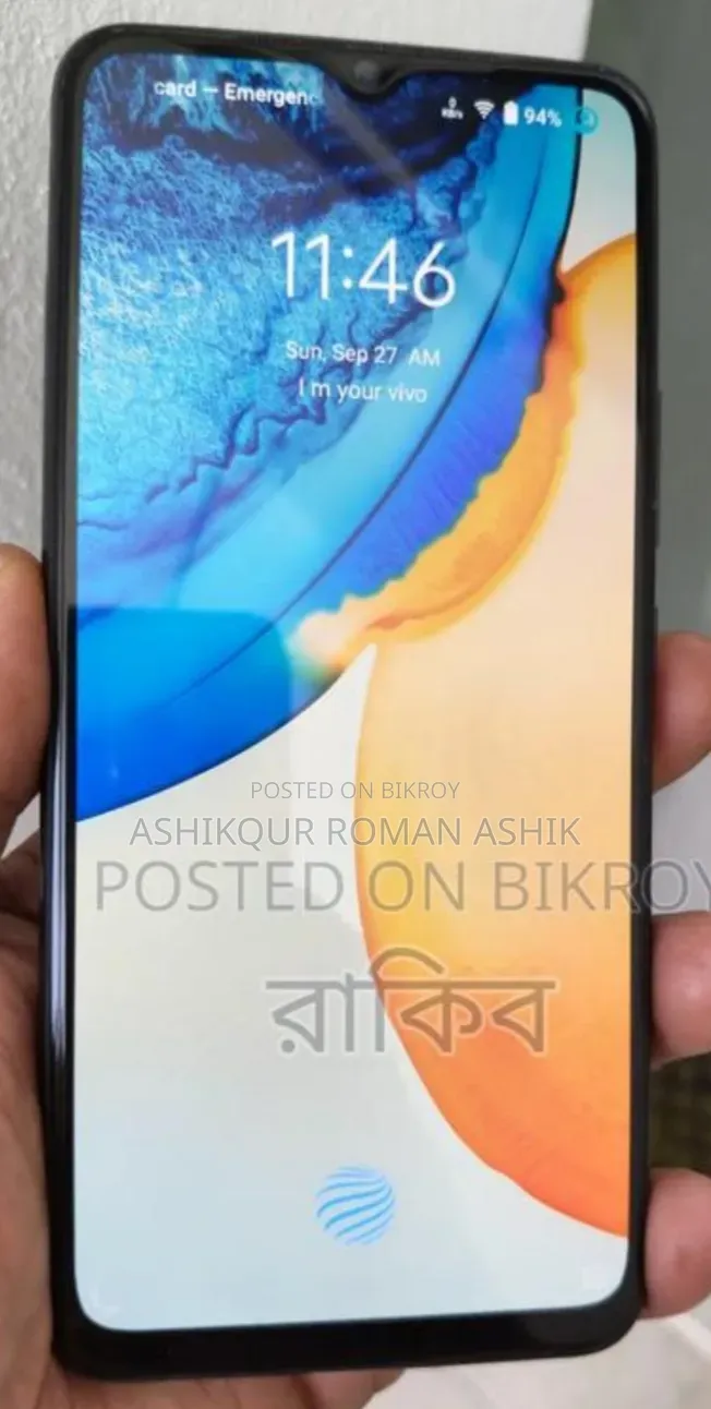 Vivo V21e 128 GB Black