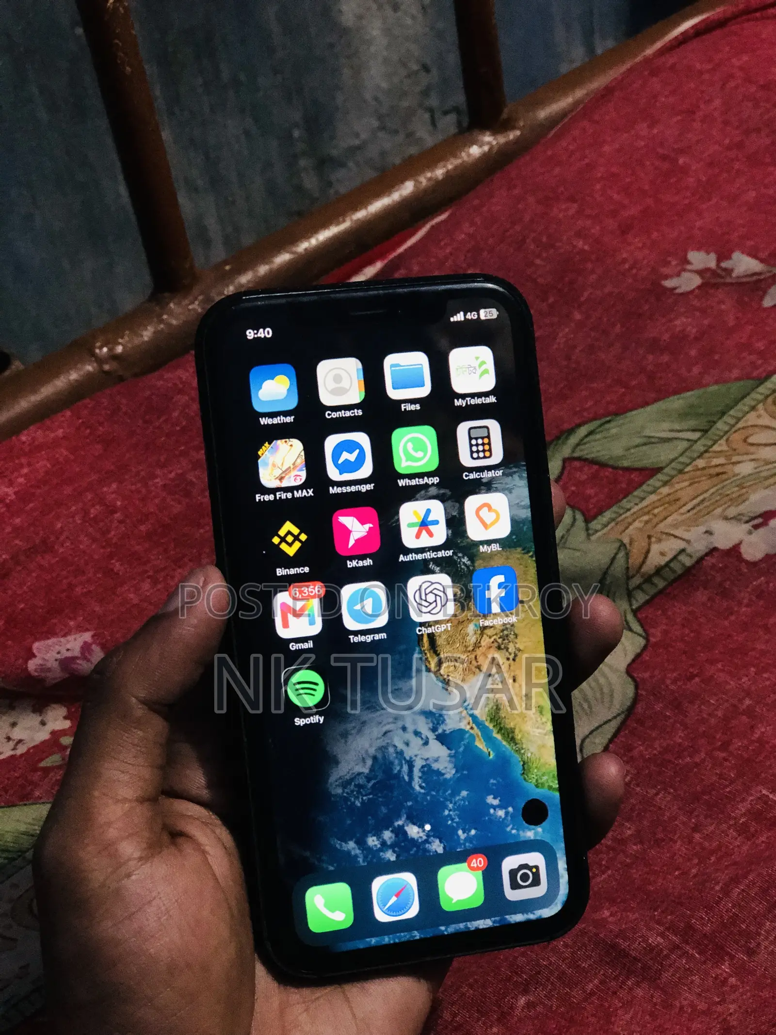 অ্যাপল আইফোন এক্সআর ৬৪ জিবি কালো
