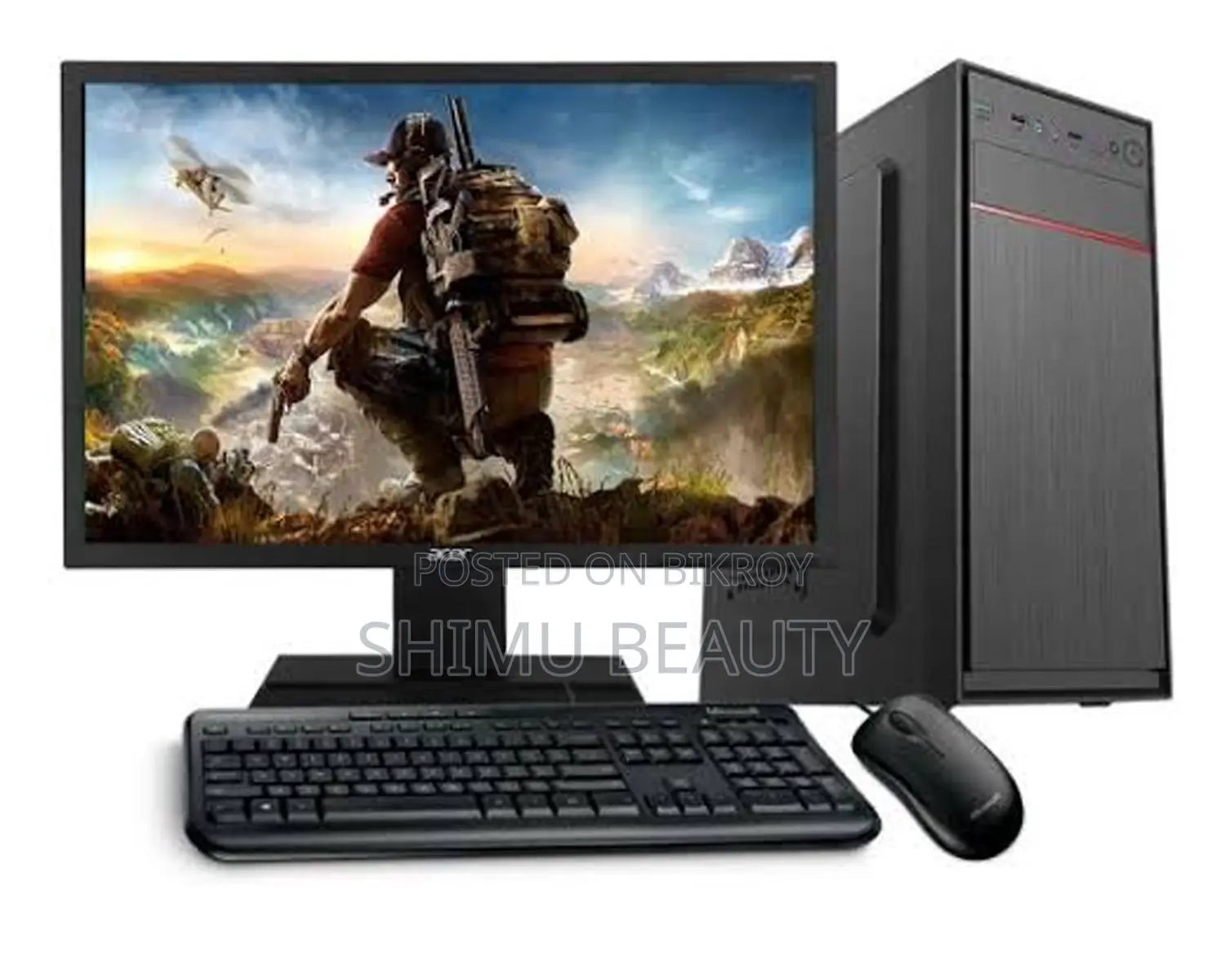 New Desktop Computer MSI model 16GB AMD Ryzen 5 SSD 1T