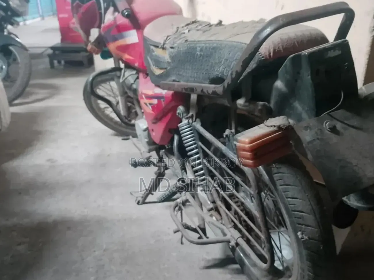 TVS XL 100 2012 Red