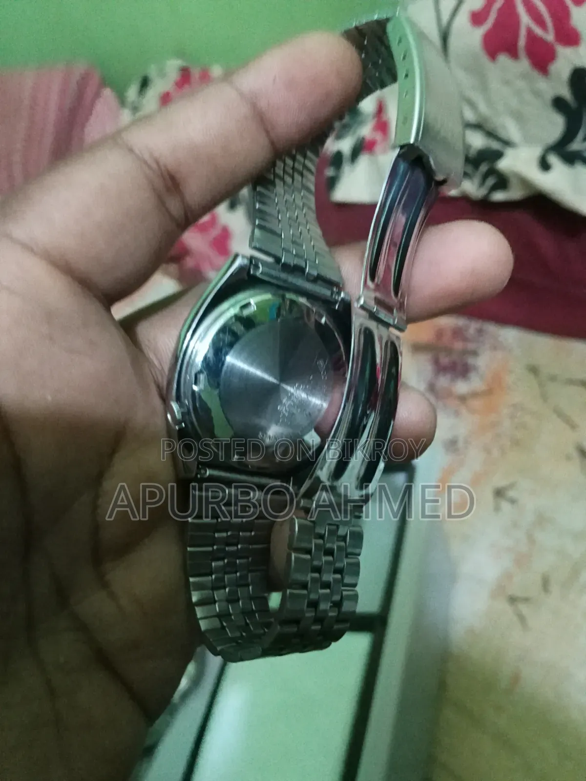 ভিন্টেজ সাইকো ৫ ঘড়ি অরিজিনাল মেশিন ডায়াল মডিফাইড