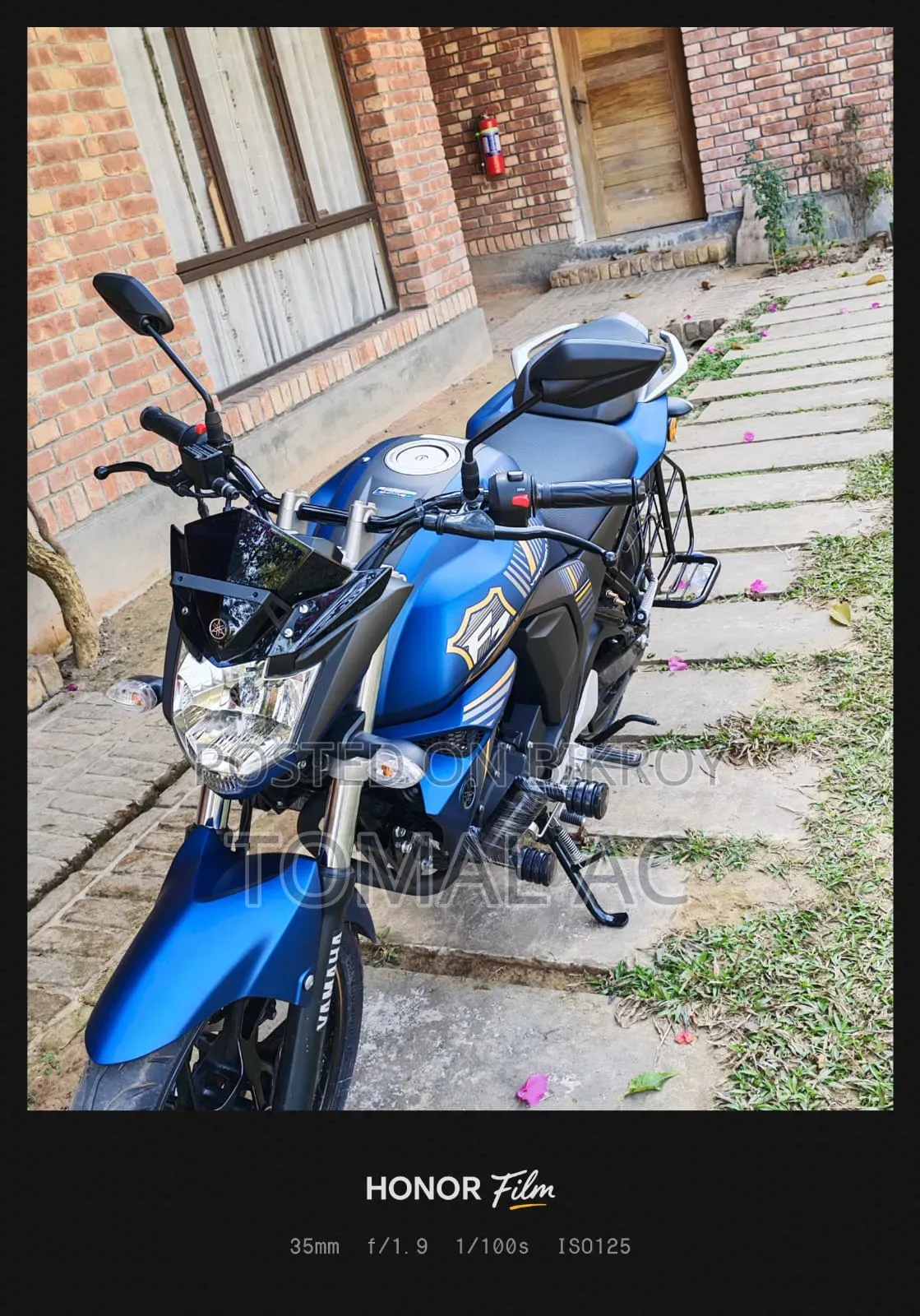 ইয়ামাহা এফজেডএস ভি২ ২০২৬ নীল