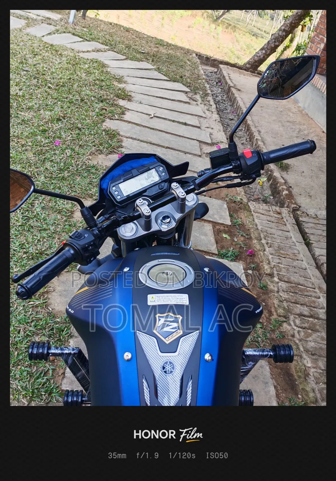 ইয়ামাহা এফজেডএস ভি২ ২০২৬ নীল