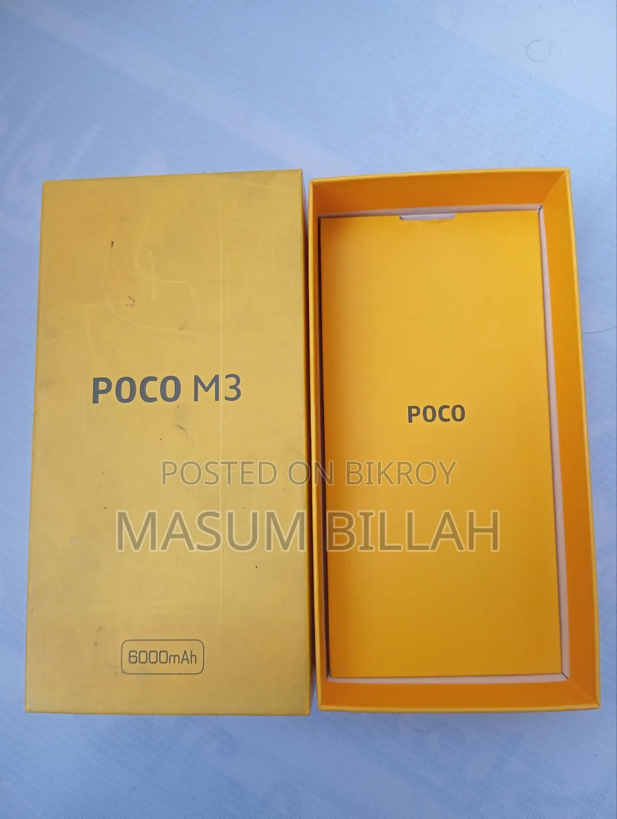 শাওমি পোকো এম৩ ৬৪ জিবি হলুদ