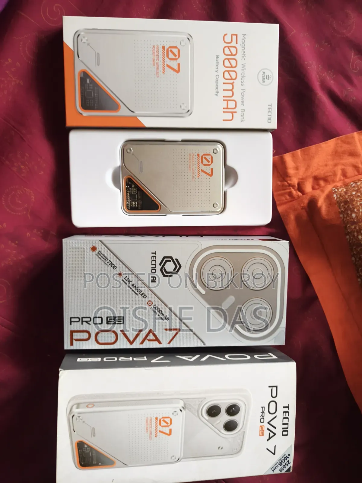 Tecno Pova 7 Pro 5G 256 GB White