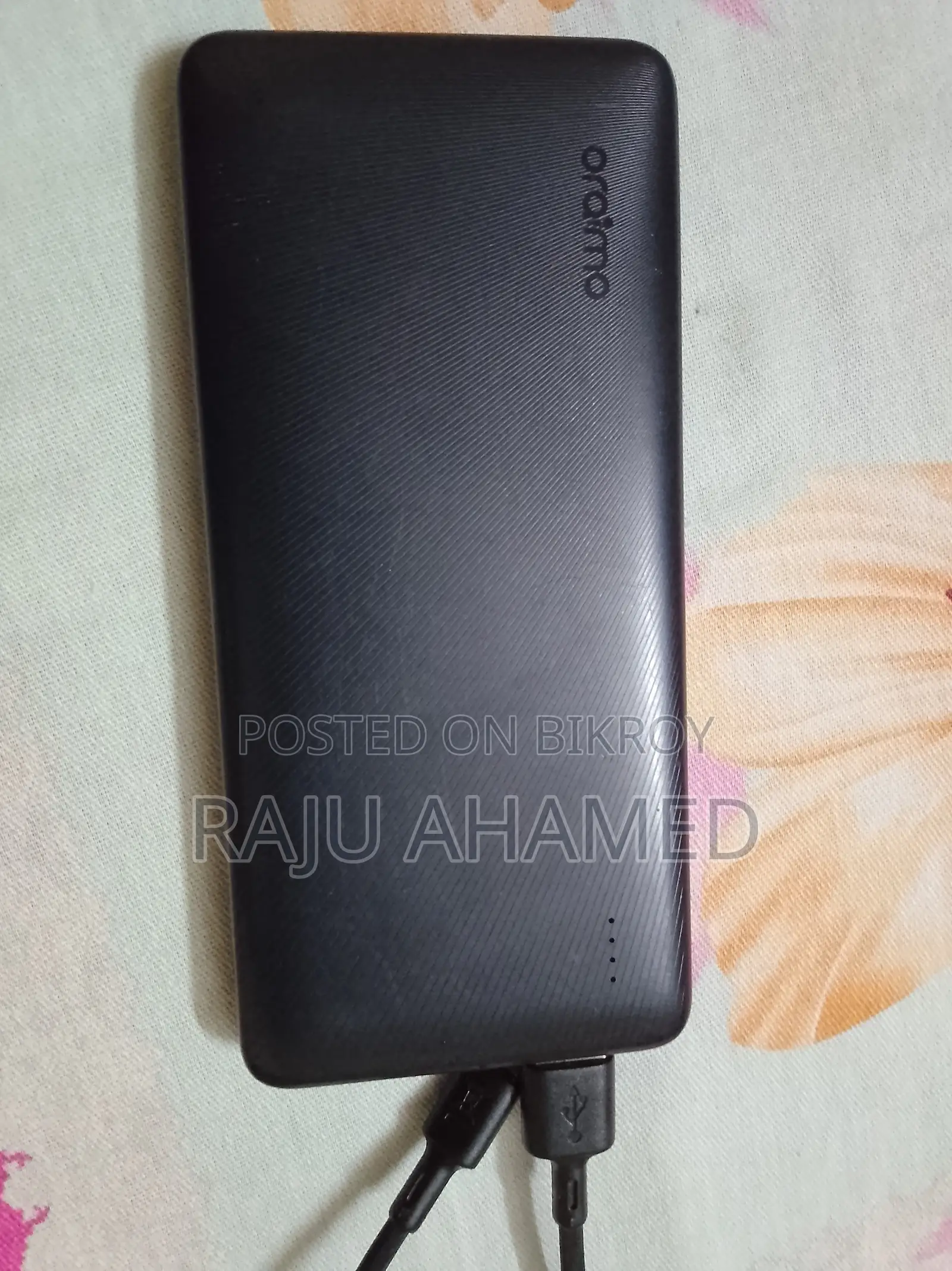 Oraimo Power Bank বিক্রয় করা হবে (৮ মাসের অফিসিয়াল ওয়ারেন্টি বাকি)