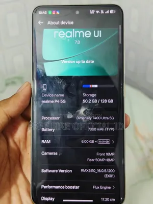 Realme P4 Pro 128 GB Silver