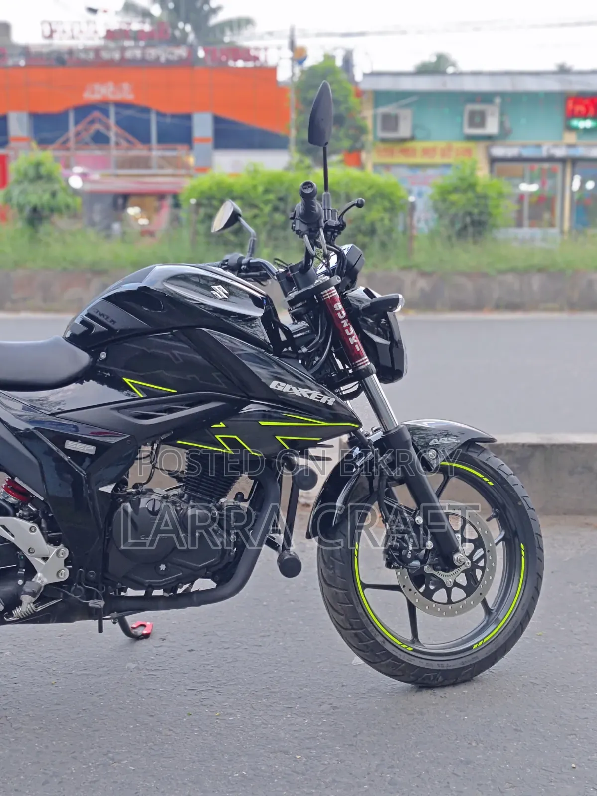 New Suzuki Gixxer 2026 Black