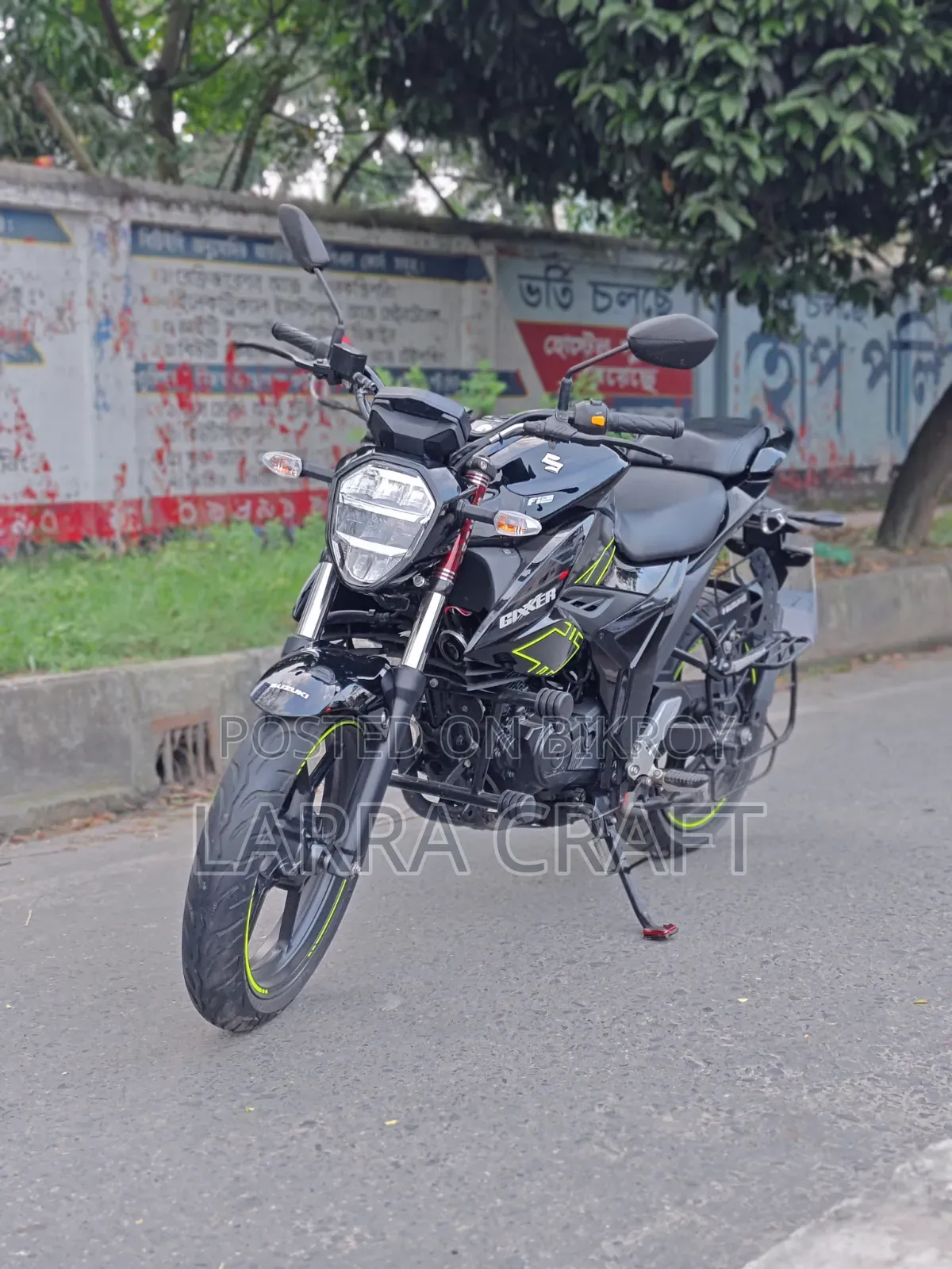 New Suzuki Gixxer 2026 Black