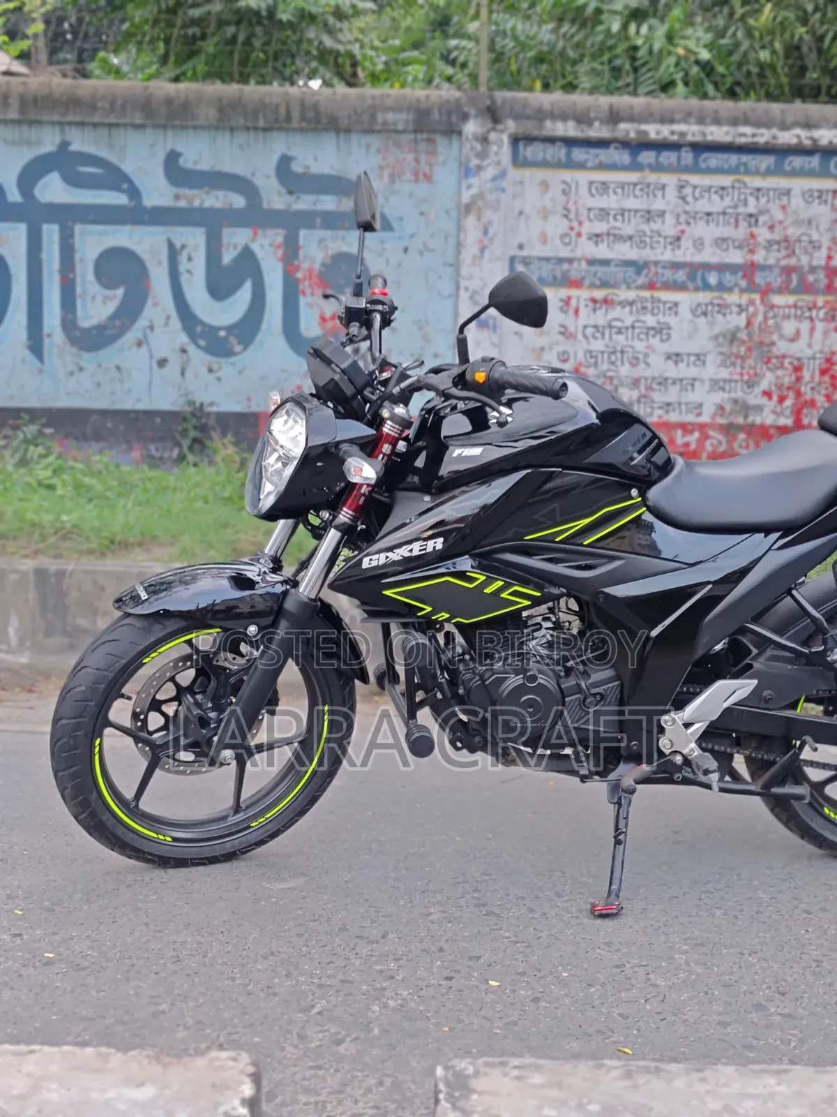 New Suzuki Gixxer 2026 Black
