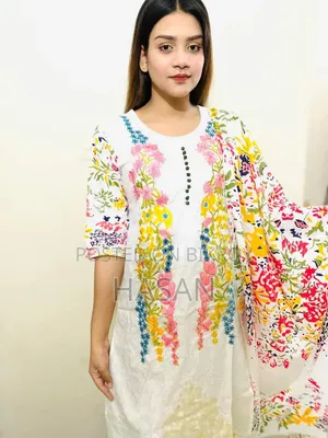 কটন থ্রি পিস