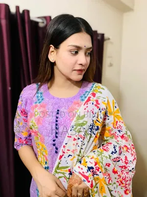 কটন থ্রি পিস