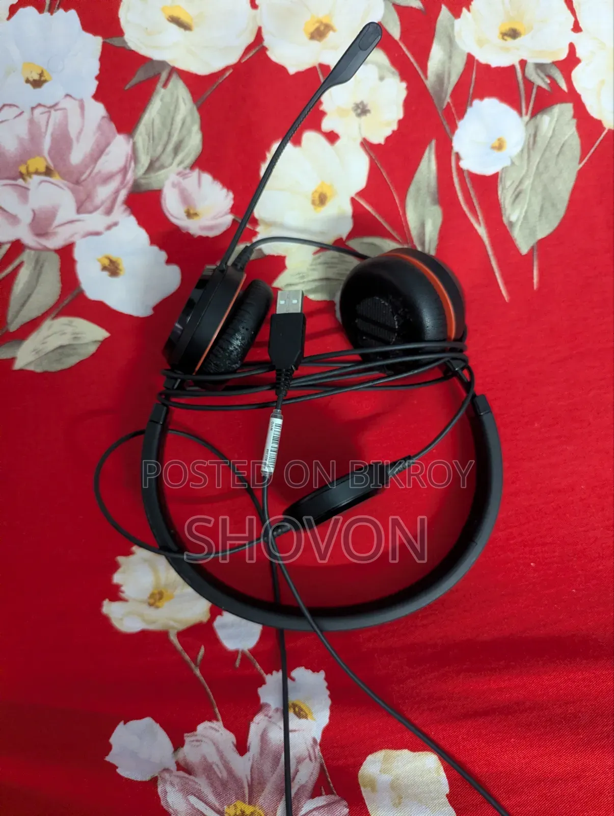 Jabra Evolve 30 MS DUO Dual Ear USB & 3.5mm Noise Cancelling HeadPhone