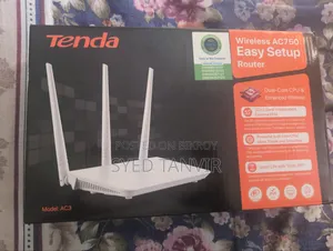 টেন্ডা এসি৩ এসি৭৫০ ডুয়াল ব্যান্ড রাউটার