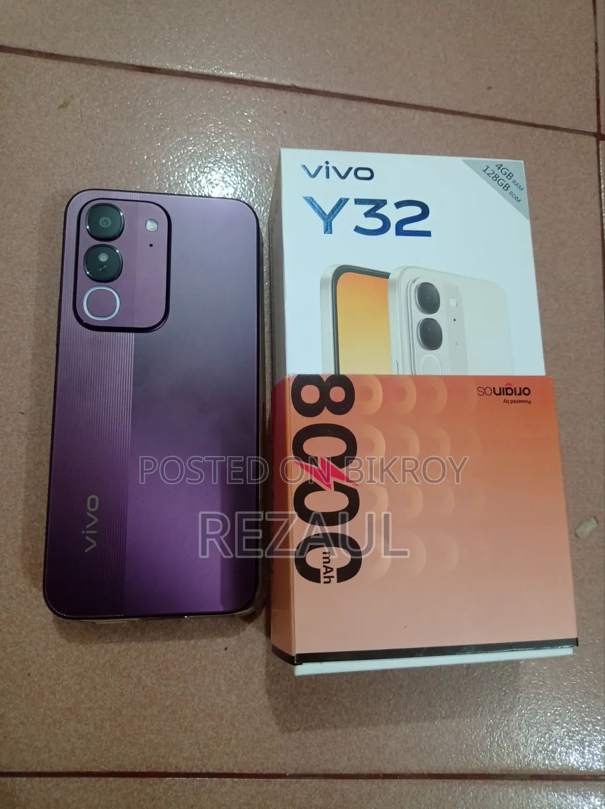 নতুন ভিভো ওয়াই৩২ ১২৮ জিবি রেড