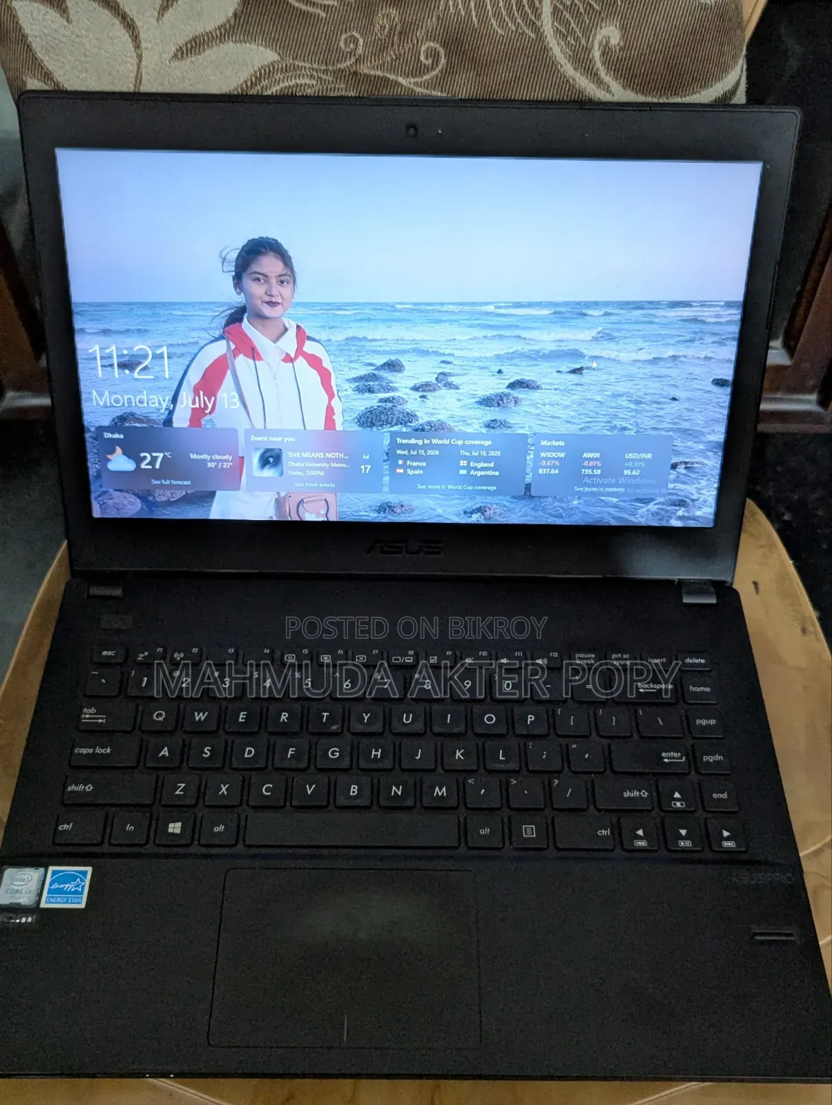 Laptop Asus P2430UA 4GB Intel Core i3 SSD 1T