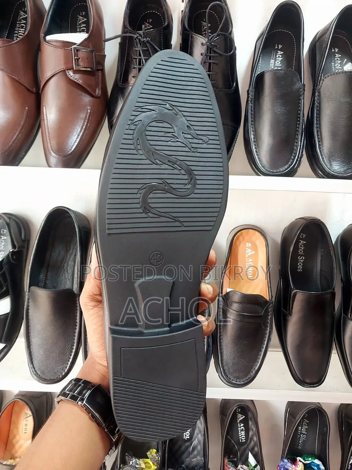Half Leather Shoes