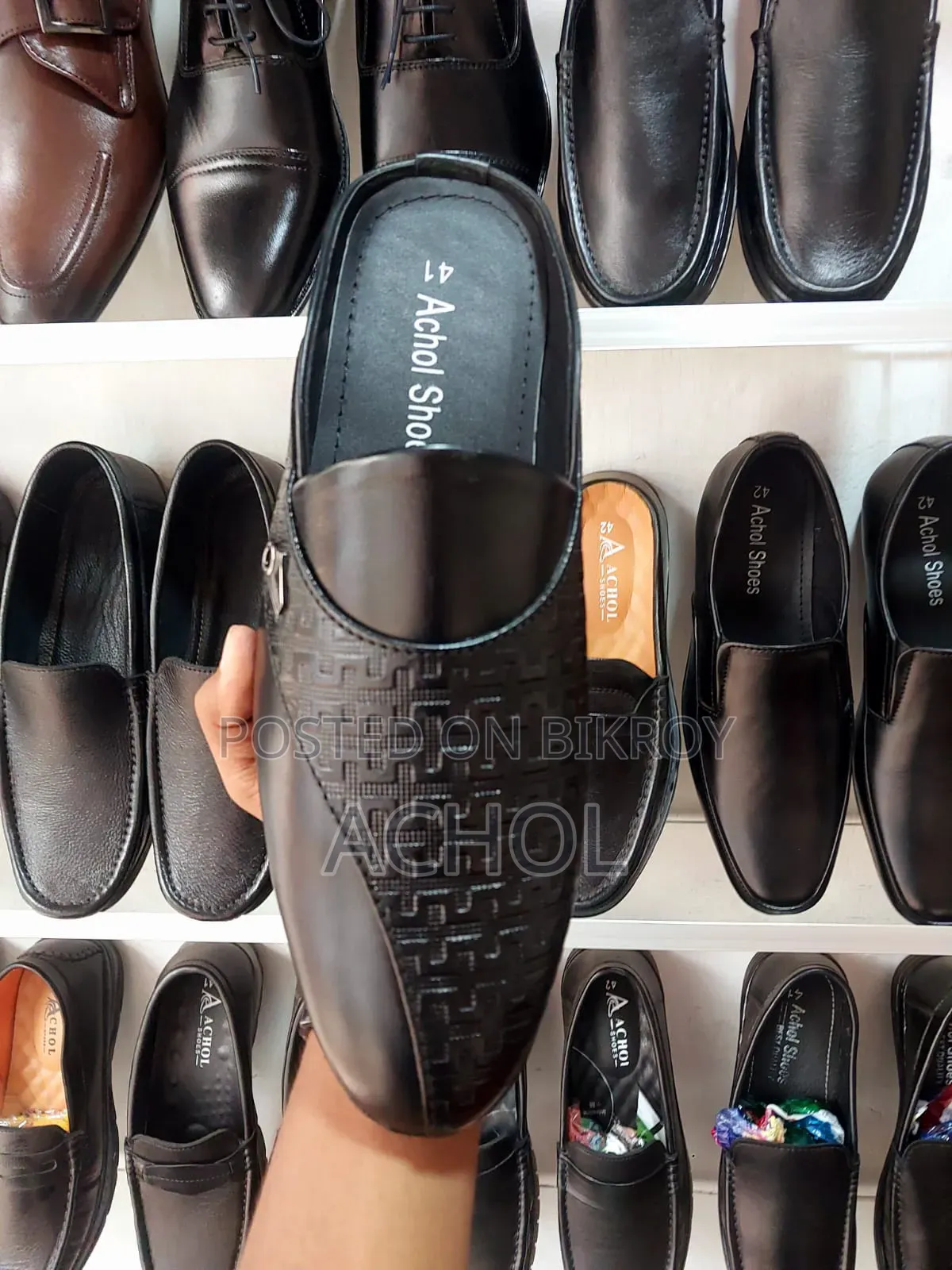 Half Leather Shoes