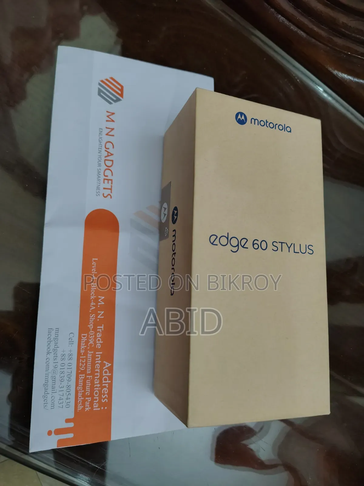 Motorola Edge 60 Stylus 256 GB Blue