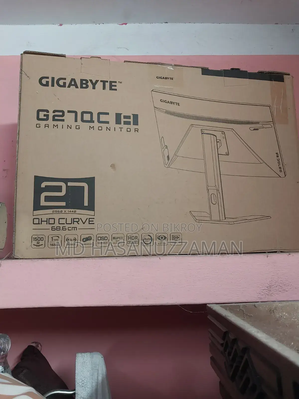 Desktop Computer Gigabyte 16GB AMD Ryzen 7 SSD 512GB