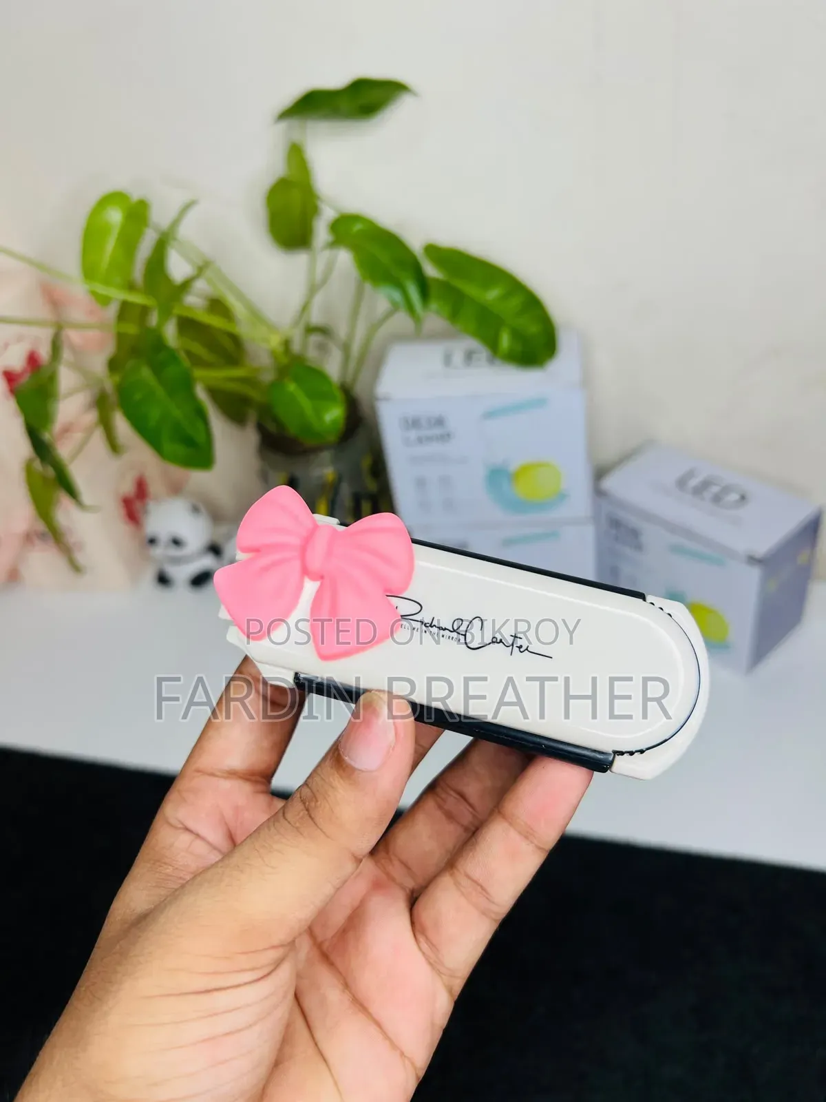 Portable folding hair brush