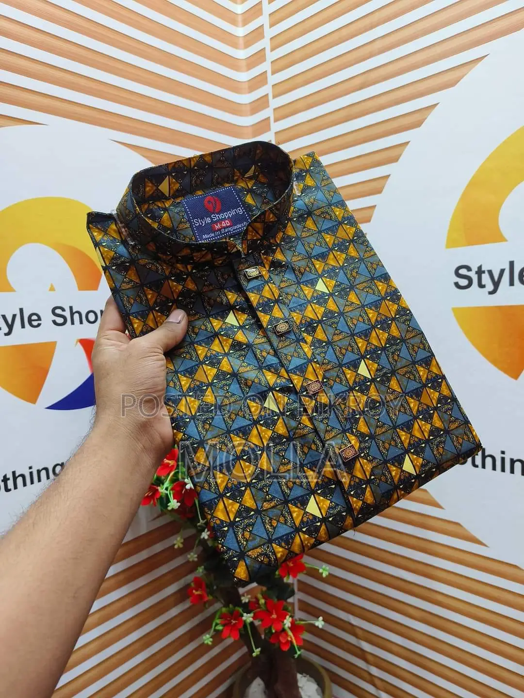 Cotton Print Panjabi