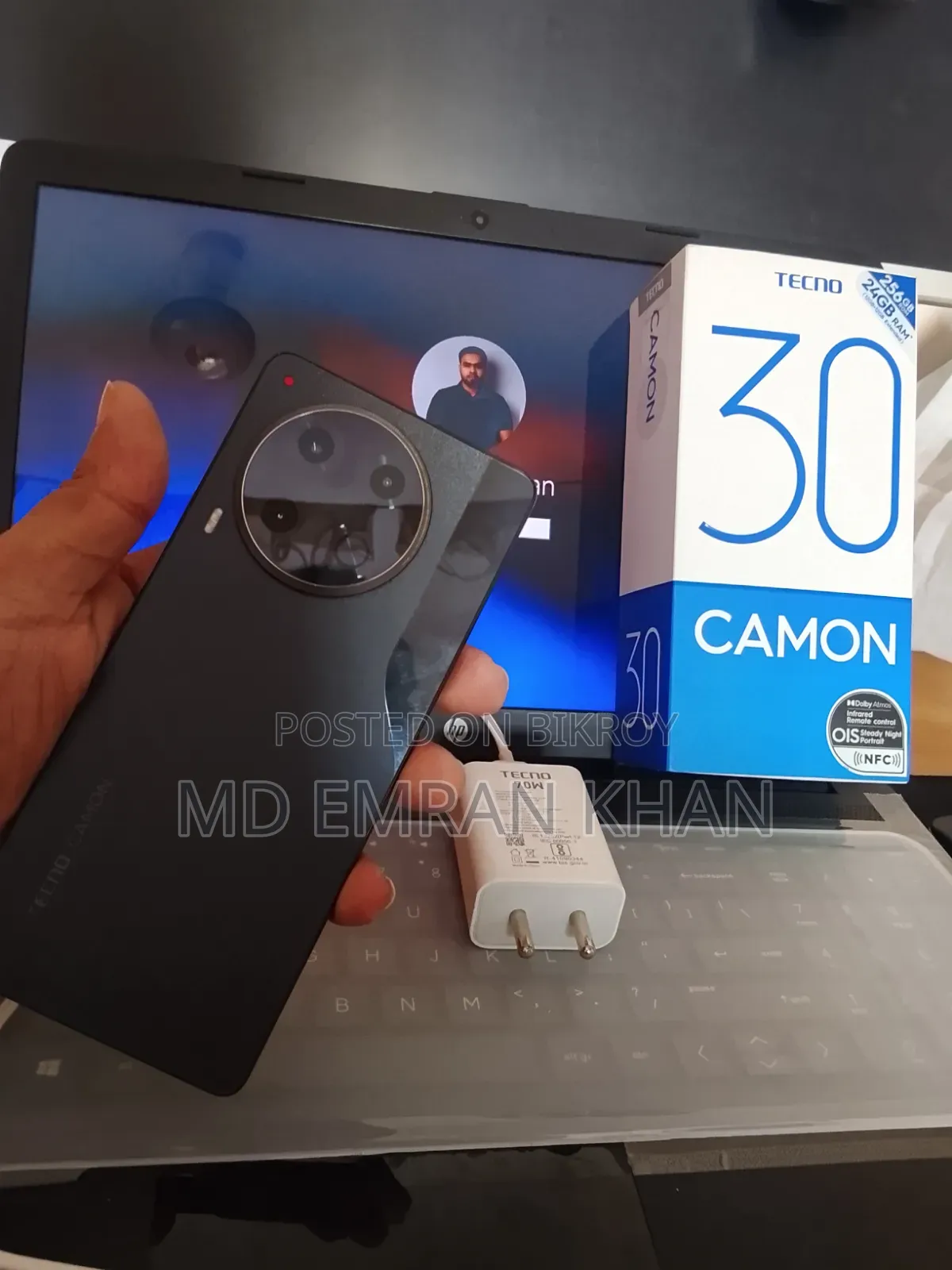 Tecno Camon 30 256 GB Black