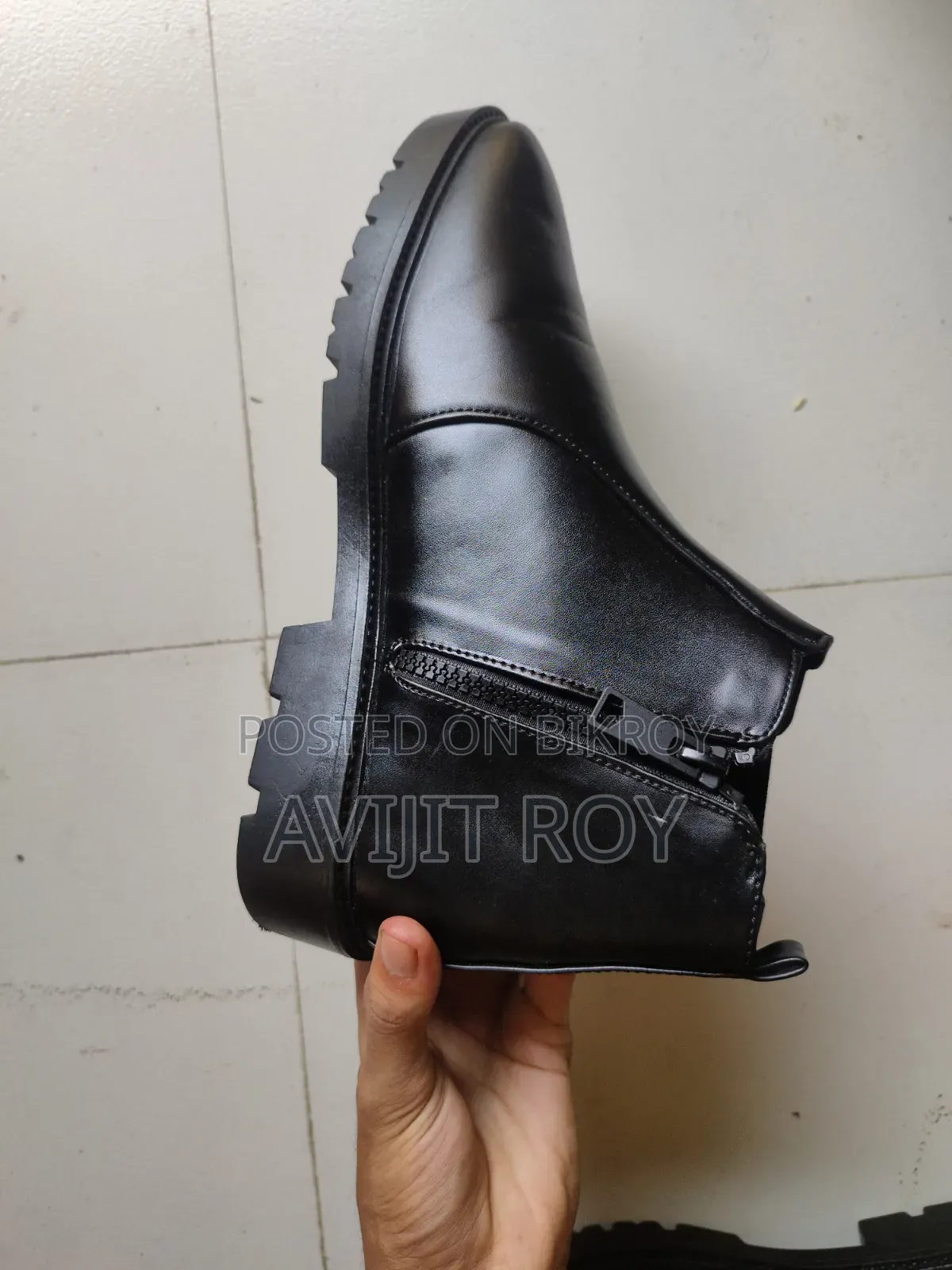 Clean Leather Chelsea Boot