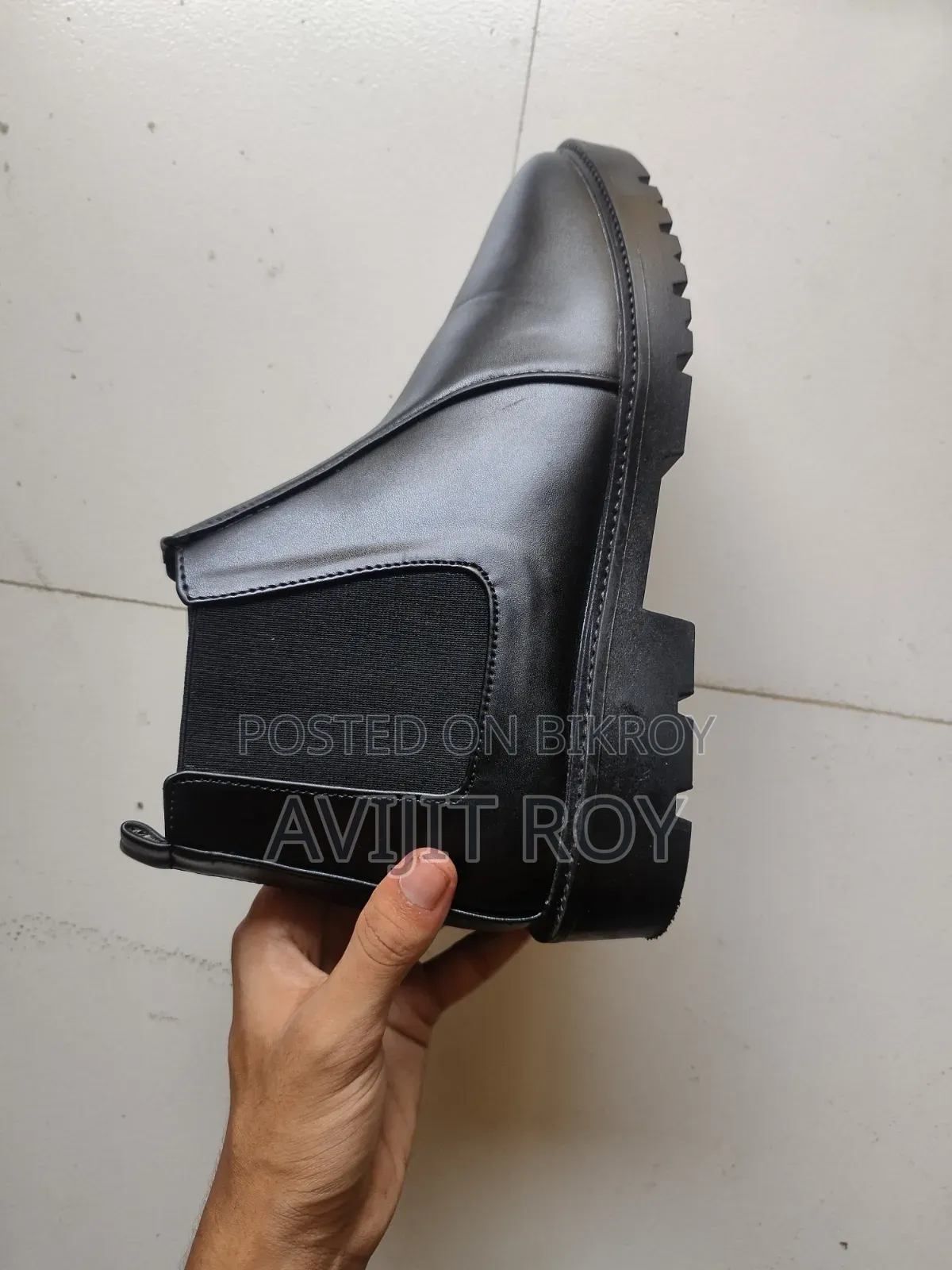 Clean Leather Chelsea Boot