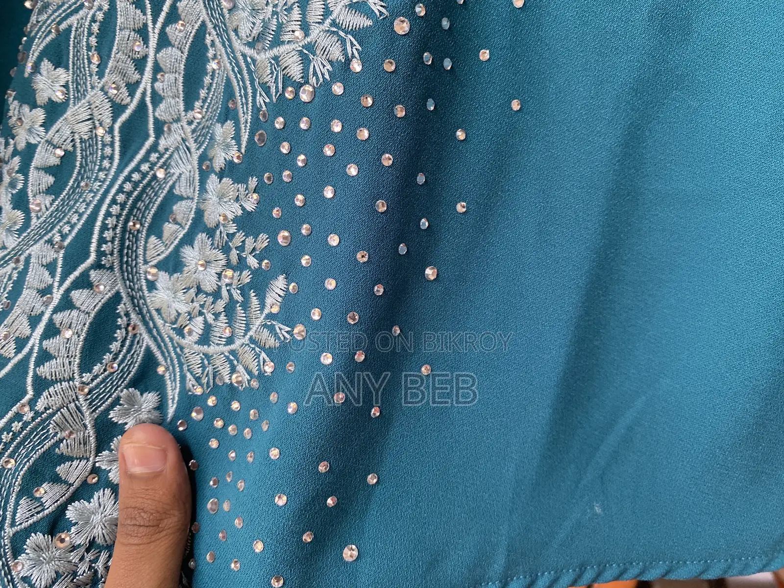Elegant Teal Blue Embroidered Kurti | Classy Ethnic Wear