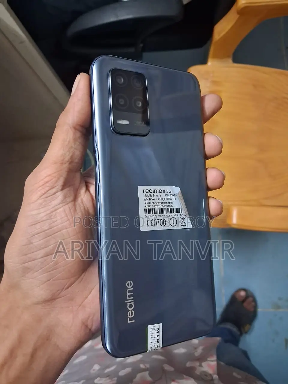 Realme 8 5G 128 GB Gray