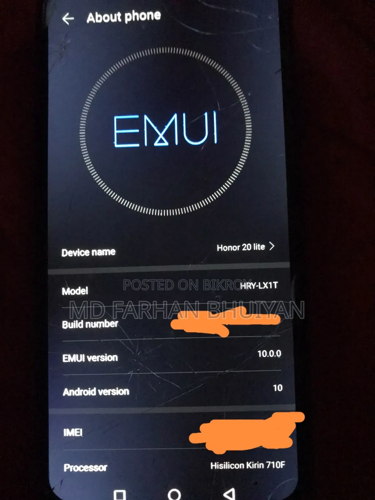 Honor 20i 128 GB Blue