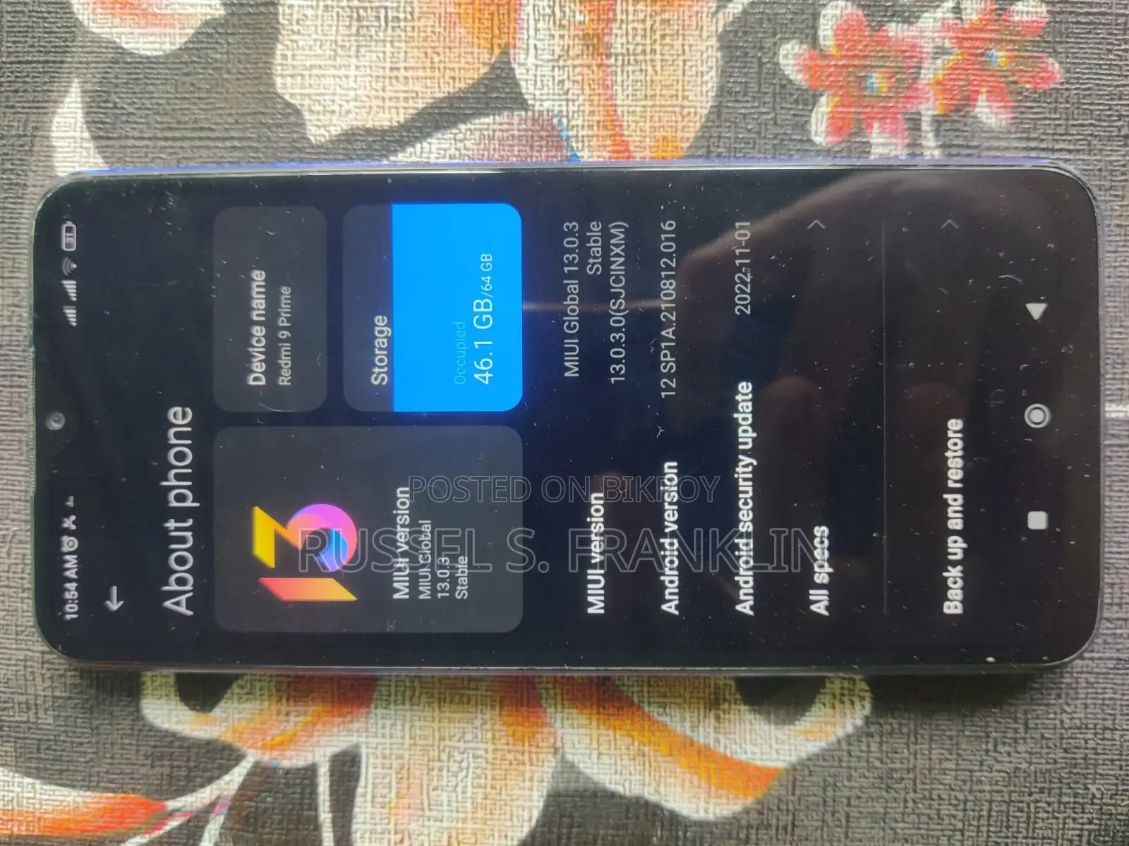 Xiaomi Redmi 9 Prime 64 GB Red