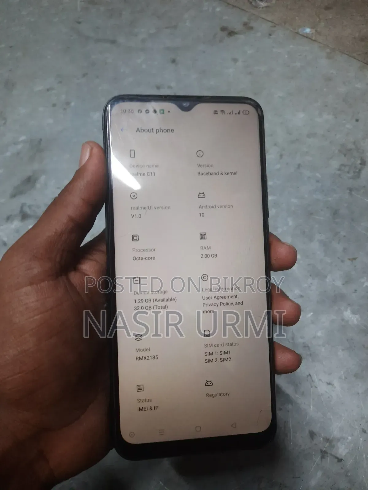 Realme C11 32 GB Black