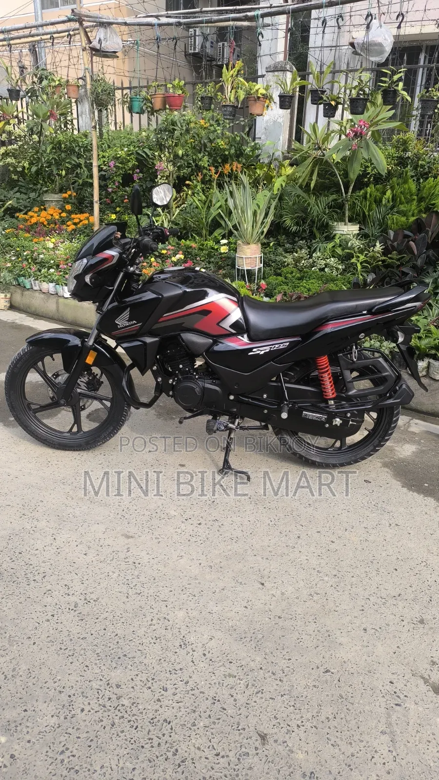 Honda SP 125 2025 Black