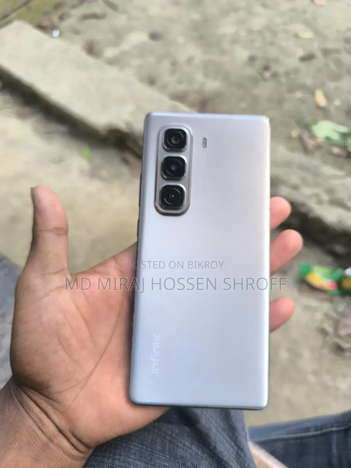 ইনফিনিক্স হট ৫০ প্রো+ ৪জি ২৫৬ জিবি হোয়াইট