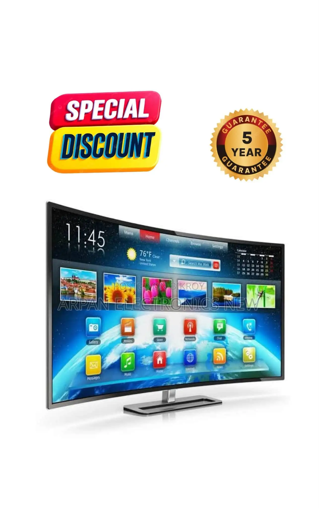 Voice Control, Screen Mirroring Sony Plus 32 Inch Android Smart LED TV