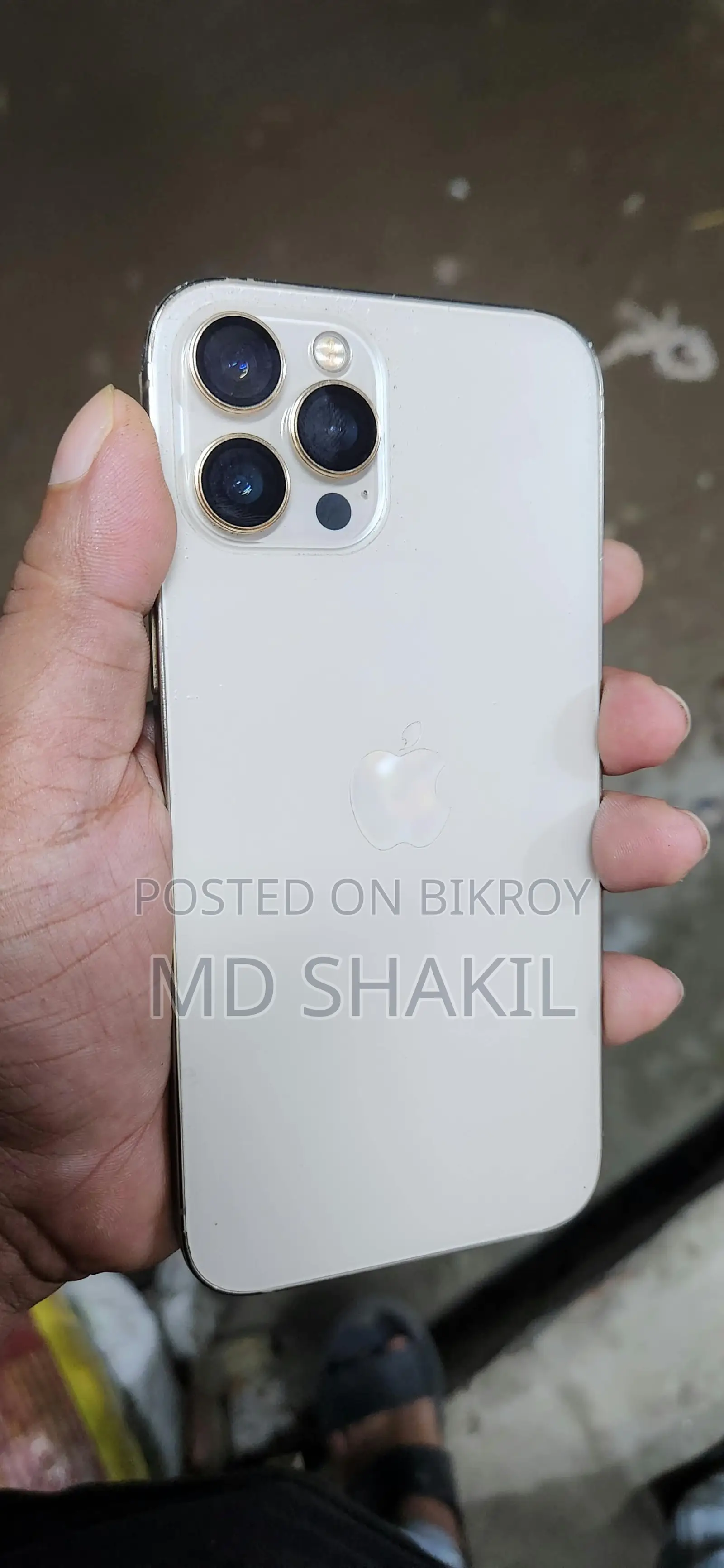 অ্যাপল আইফোন ১২ প্রো ম্যাক্স ২৫৬ জিবি গোল্ড