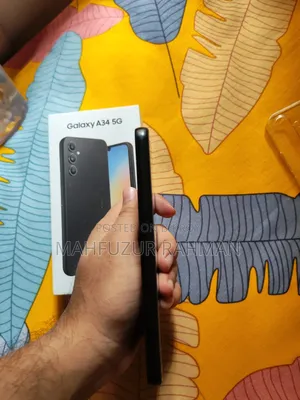 স্যামসাং গ্যালাক্সি এ৩৪ ৫জি ১২৮ জিবি ব্ল্যাক