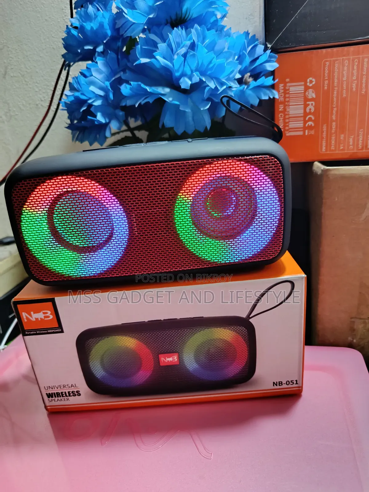 NB 051 Portable Bluetooth Speaker High Quality.