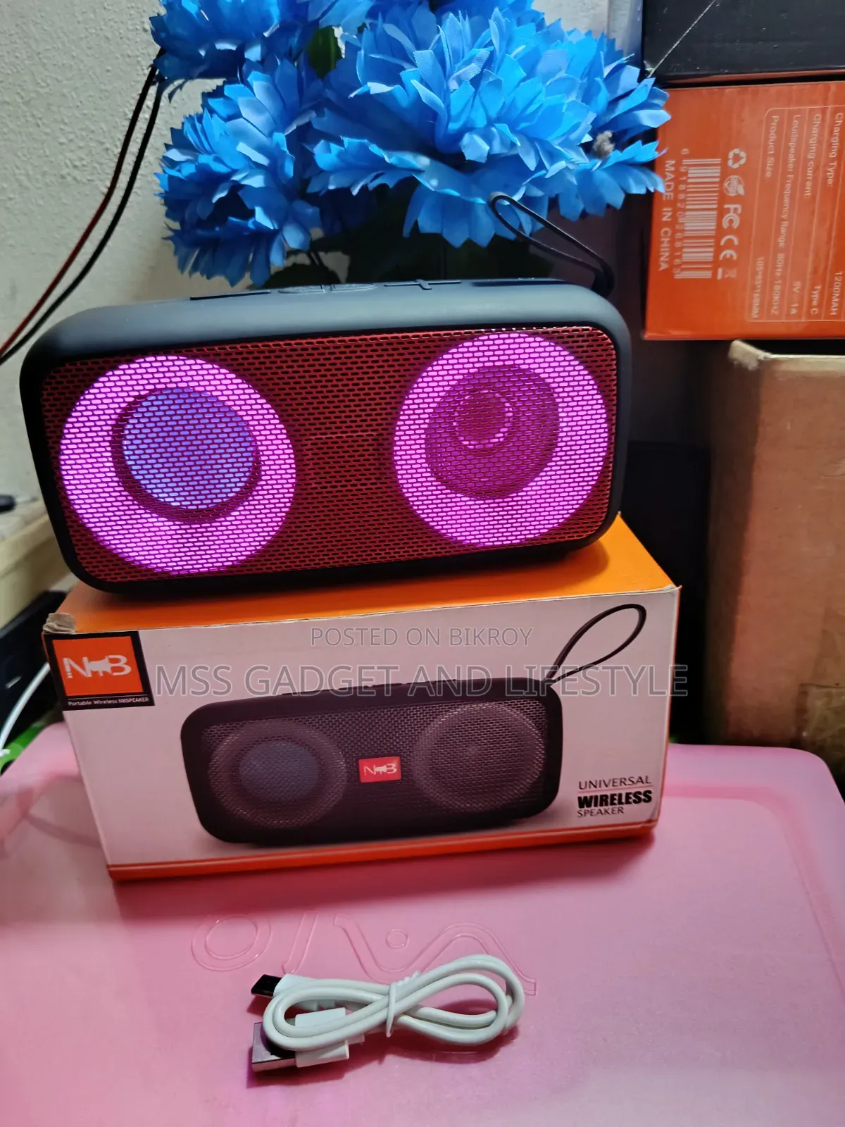 NB 051 Portable Bluetooth Speaker High Quality.