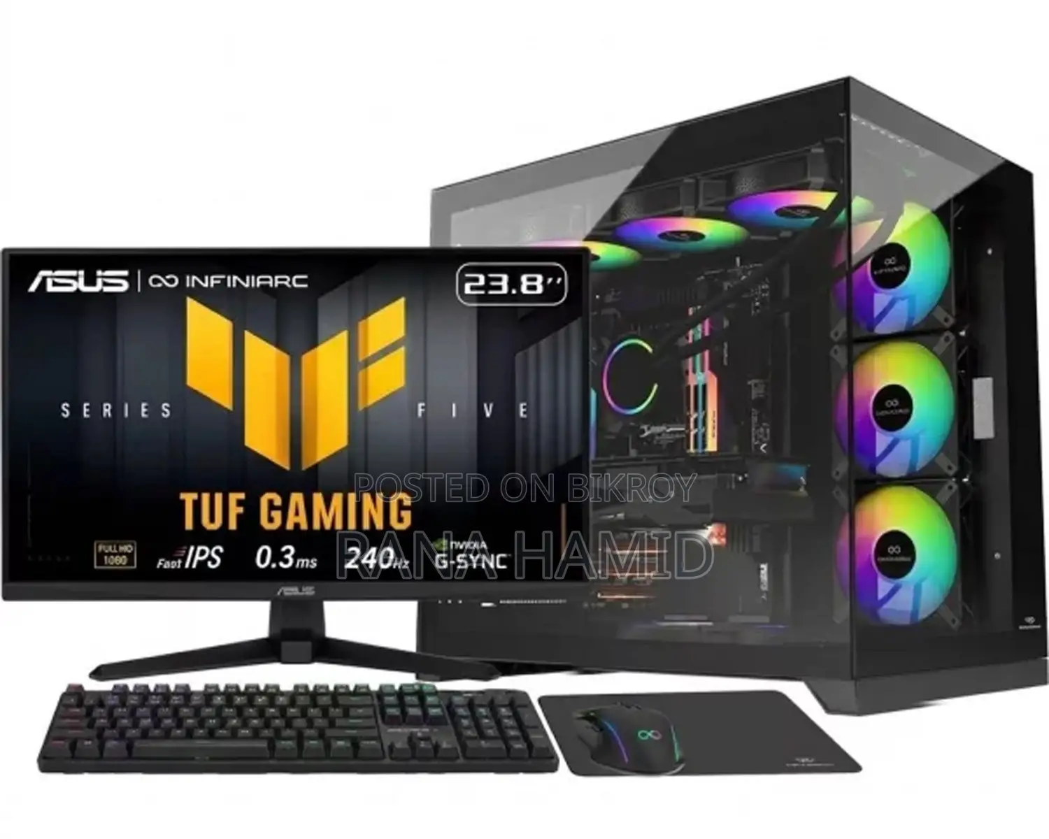 New Desktop Computer Gigabyte 8GB Intel Core i3 SSD 128GB