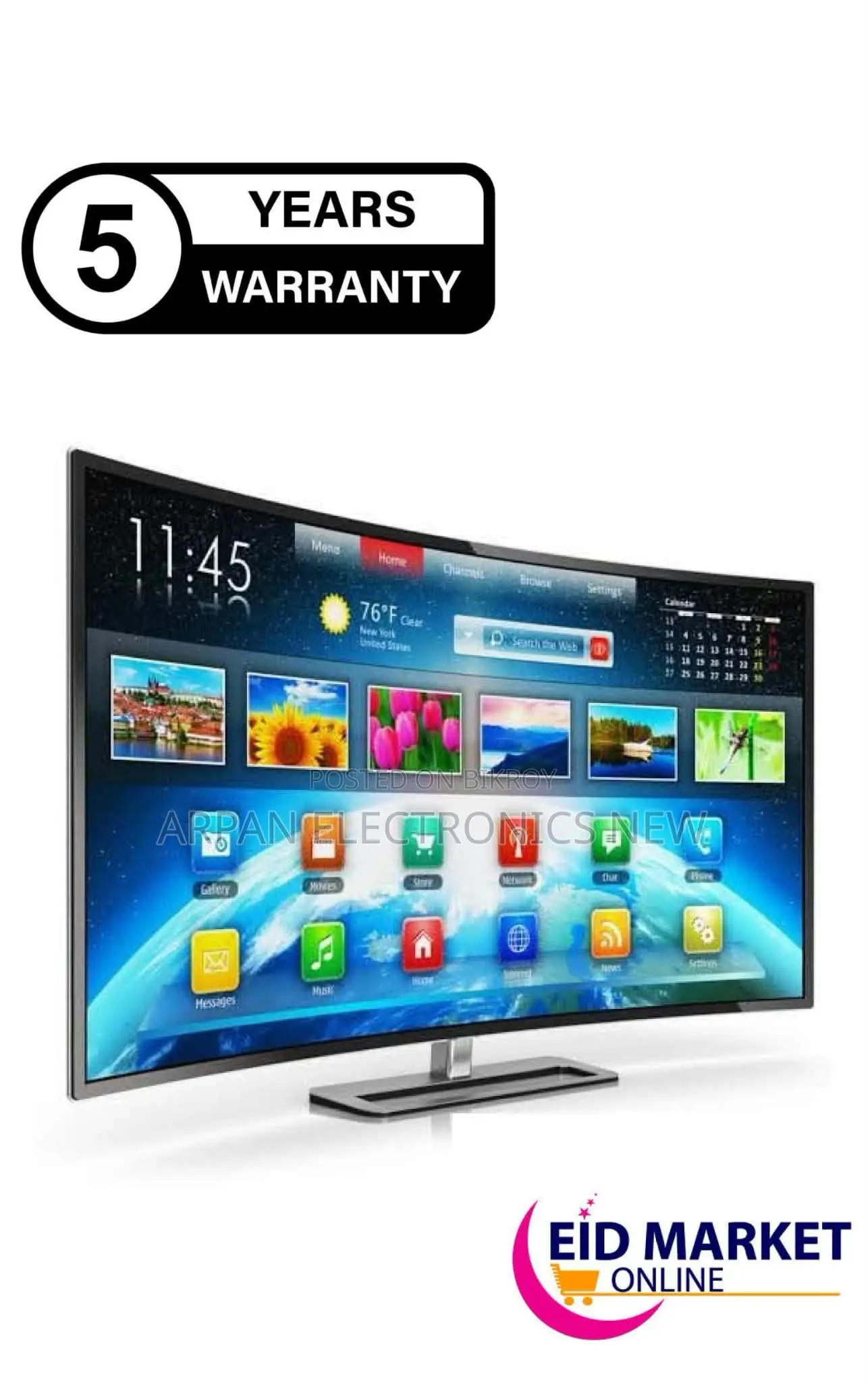 32'' Inch 4K UHD Display – Ultra Clear and Detailed Visuals