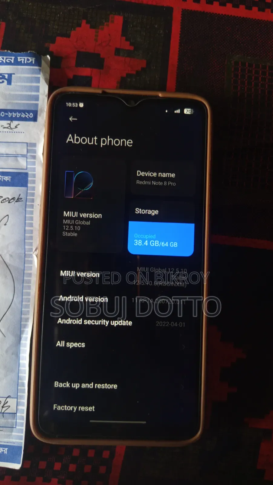 Xiaomi Redmi Note 8 Pro 64 GB Silver