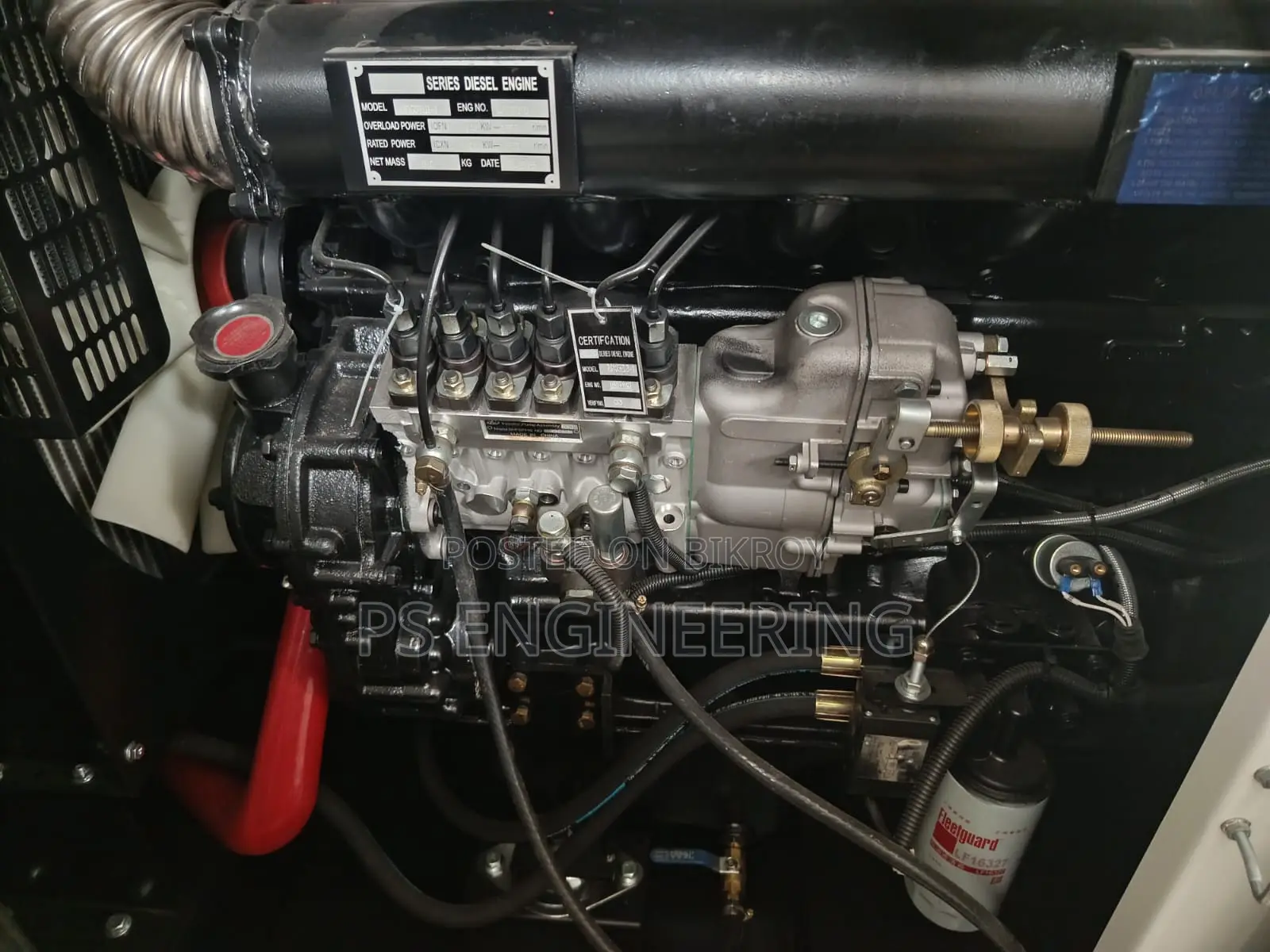 Brand New 150KVA Ricardo Diesel Generator Zhongling Controller
