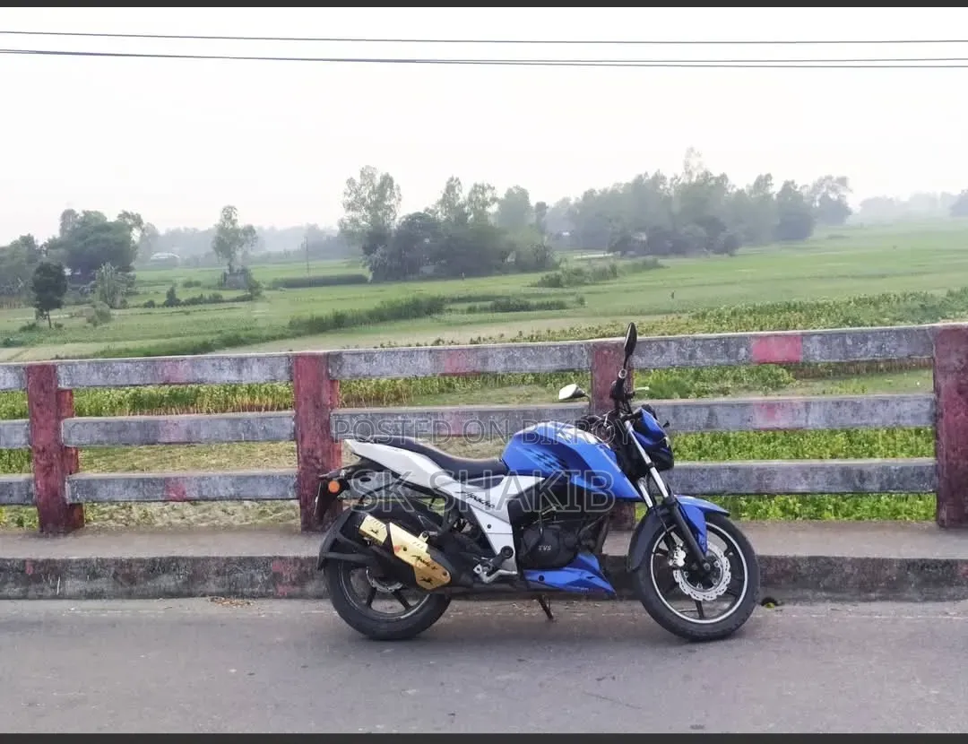 TVS Apache RTR 160 4V 2019 Blue