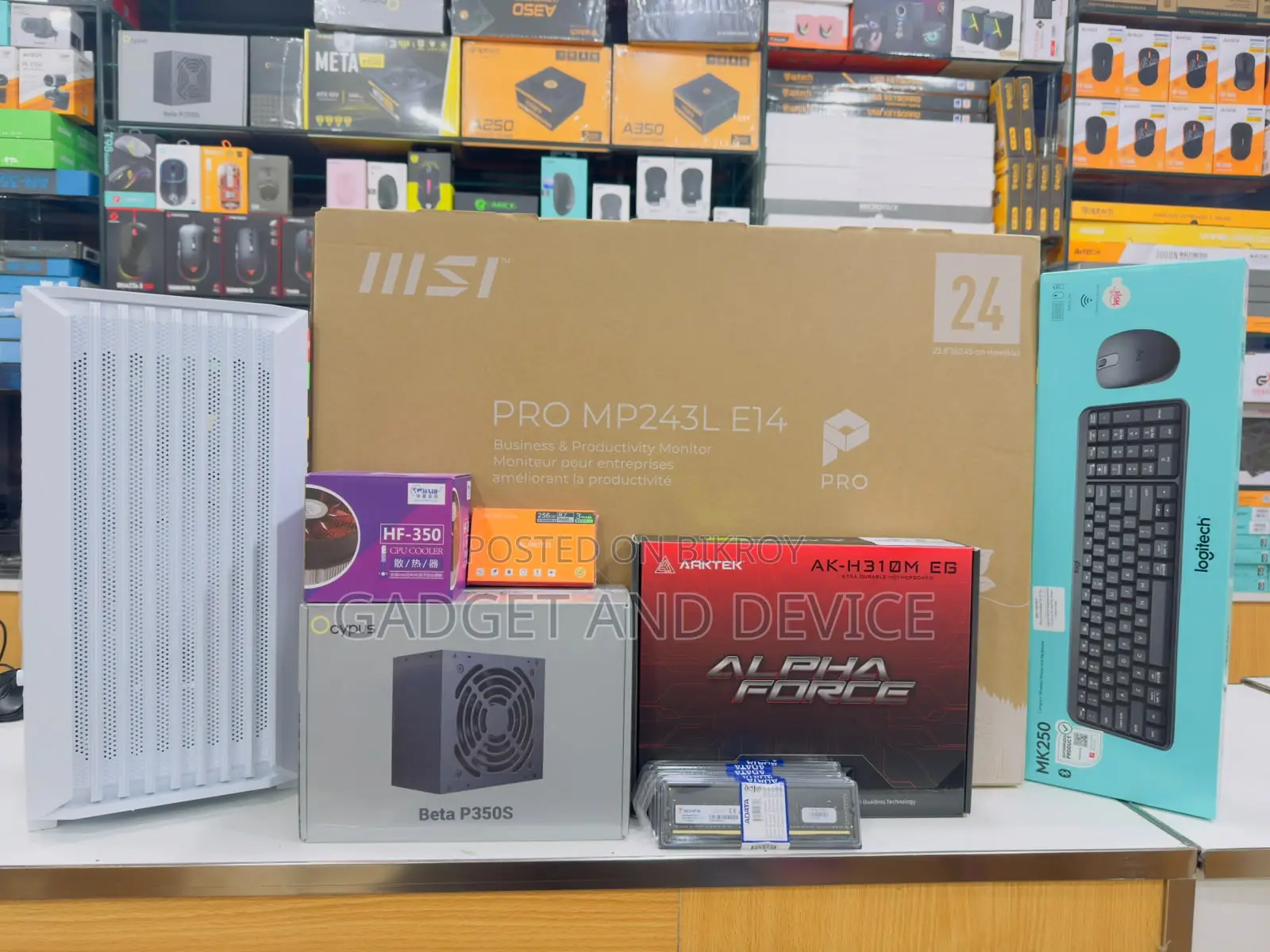 New Desktop Computer 8GB Intel Core i5 SSD 256GB