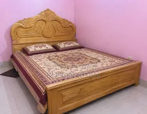 Teak Wood Bed 6/7 Feet
