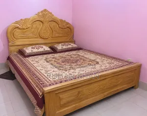 Teak Wood Bed 6/7 Feet