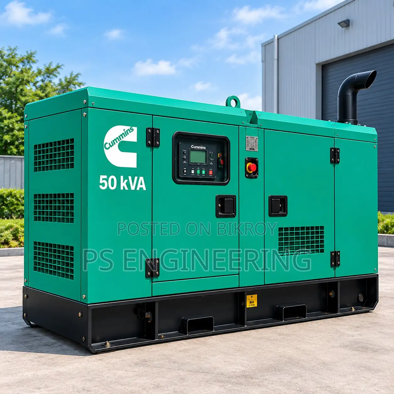 Brand New 50KVA Cummins Canopy Diesel Generator | Deep Sea Controller